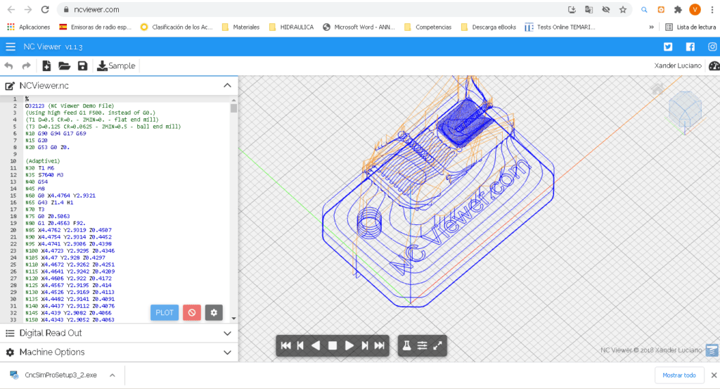 simulador cnc online